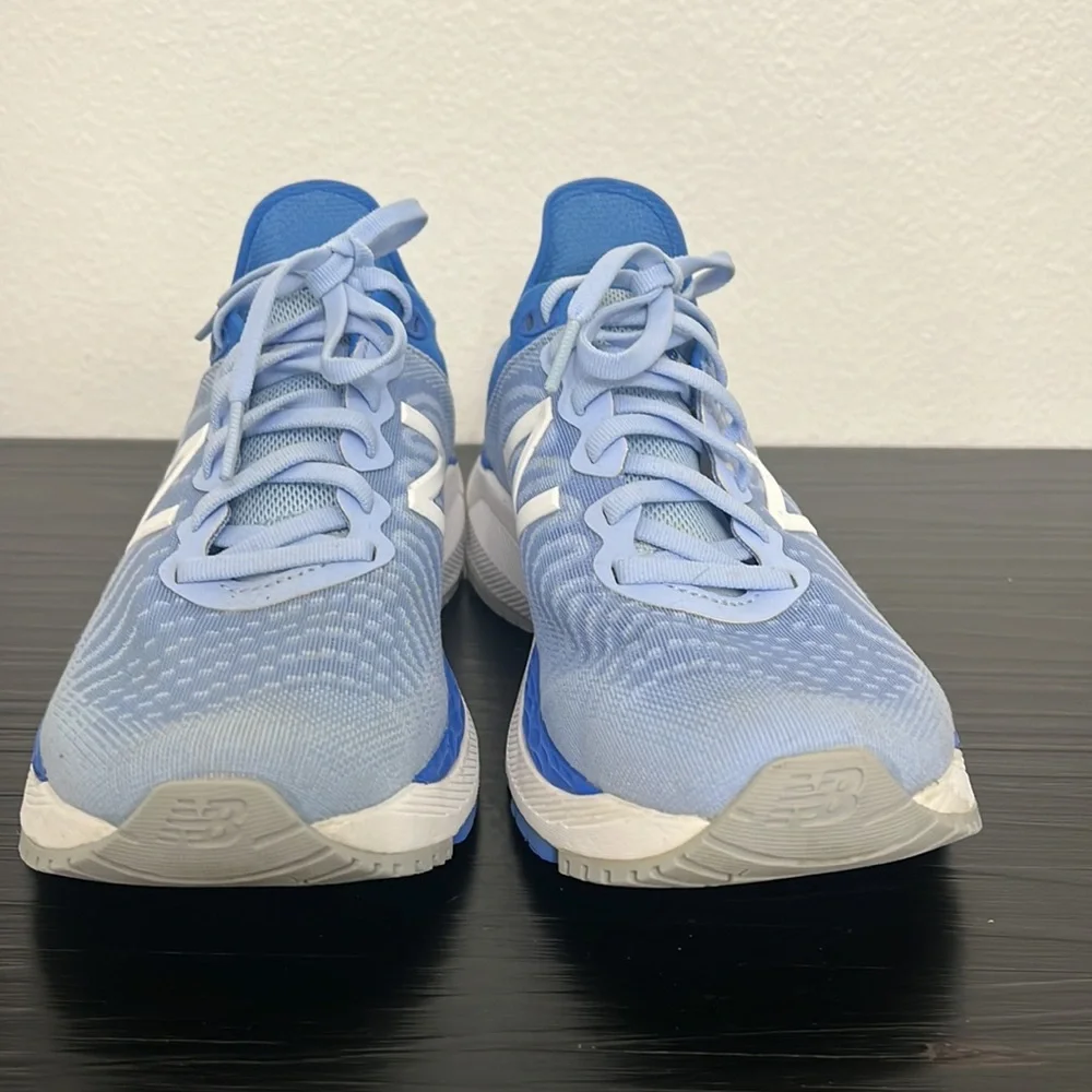 New Balance Womens Fresh Foam 860 v11 Shoes Light Blue White Size 7.5 - Picture 5 of 14